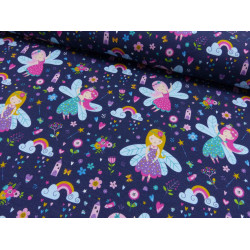 Jersey - Dreaming Fairy dunkelblau